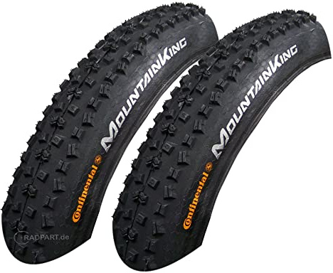 2X Continental Mountain King 58-622 Reifen Mantel Decke Fahrradreifen 29x2.30