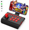 arVin Arcade Fight Stick Joystick Game Controller for iPhone iOS Android PC Fighting Stick for Nintendo Switch/PS3/PS4 Arcade Rocker Gamepad with Turbo & Marco for Emulators/Cloud/PS Remote Play/Steam