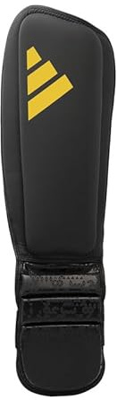 adidas x Anderson Silva Co-Branded Shin n Step Protector - Ultimate Gear for Muay Thai, MMA, and Kickboxing Training - Maximum Protection and Performance - Shin Guards for Men, Women & Youth