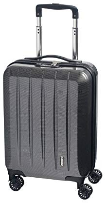 CHECK.IN London 2.0-4-Rollen-Trolley 50 cm Carbon schwarz