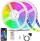 Striscia Led, Strisce Led 20 Metri, Led Striscia Controllo APP e Telecomando 40 Tasti, Luci Led Funzione Musicale, Led Strip Bluetooth, Luci Led camera da letto per Decorazioni Festa Casa
