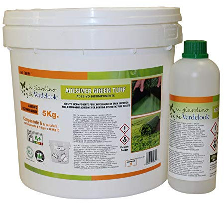 VERDELOOK Adesivo bicomponente per prato artificiale in confezione da 5kg