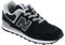 New Balance Jungen 574 Sneaker, Schwarz, 30 EU Weit
