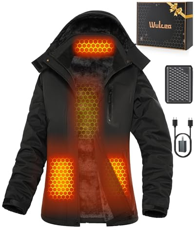 Women Graphene Heated Jacket Electric Warming Coat Winter Gear Must Haves Camper Essentials Hunting Accessories Motorcycle Mountaineering Gadgets Mountain Climbing Necessities Overlanding Equipment