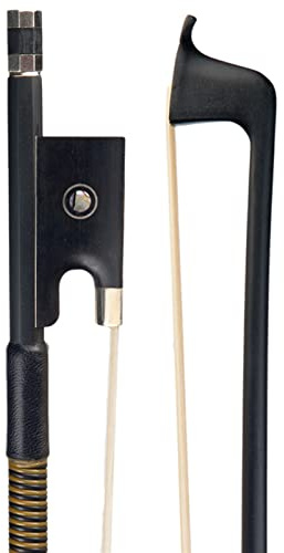 professionell violin rosett 4/4 Violinstråke Kolfiberbåge Plastomslag Får Hudgrepp Vit Tagel Ebenholts Groda Nybörjarbåge violin rosetter