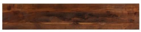 vidaXL Tischplatte, Holzplatte Rechteckig, Massivholzplatte für Tisch Esstisch Couchtisch, Ersatztischplatte, 180x40x2,5cm Altholz Massiv