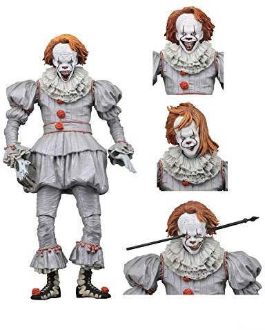 NECA 7 It 2017 Ultimate Well House Pennywise Figure,One Size,45467
