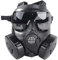 HHXT Vollmaske M50 Kopfmaske Vollgesichts Ventilative, gewidmet öffentlichen Sicherheit Schutz, Schutz mit Filterkaste Reusable Sicherheit für militärische Enthusiasten