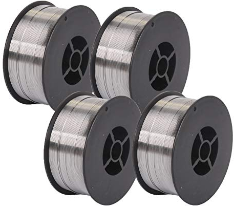 4 Rollen WELDINGER Fülldraht 0,6 mm 1 kg Kleinrolle (MIG/MAG-Schweißdraht NoGas)