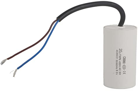 CBB60 450V 20uF 50/60HZ Condensateur, Condensateur de Démarrage, Condensateur de Suppression, Condensateur de Démarrage de Moteur, Condensateur de Fonctionnement Condensateur Microfarad avec fil