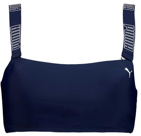 PUMA Bandeau T, Costumi da Bagno Donna, Navy, S