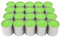60 Bougies Chauffe-plat Couleur Verte Parfumées - Sorbet à la Pastèque
