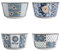 TuYines Cereal Bowls Set of 4,Ceramic Bowls,Porcelain Dessert Bowls,Soup Bowls, 4.75 Inch Serving Bowls,Breakfast Bowls,Small Bowls for Ice Cream, Rice, Soup, Dessert, Microwave and Dishwasher Safe