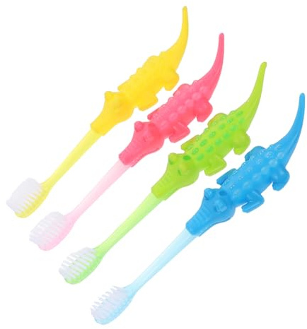 ARTSEWPLY 8piezas Cepillos De Dientes Infantiles Coloridos Suave y Duradero Para Cuidado Oral Infantil
