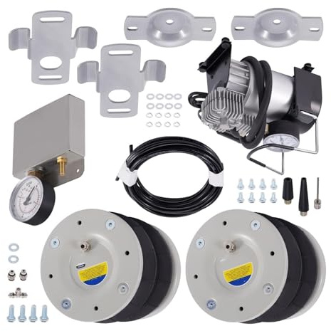 Amortiguador Columna Amortiguador Kit Suspensión Bolsa Resorte Aire 4000kg para Peugeot para Boxer 1994-2022 2023 para Relé para Jumper Kit Asistencia Bolsa Fuelle Suspensión Neumática