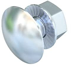 Don Quichotte Flachrundschraube M6x12 (100 Stück)