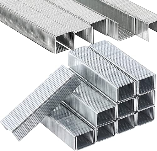1000PCS Stapler Pins, Durable Steel Staples Standard, Anti-Jam Design for Staplers, School, Home and Paper Binding