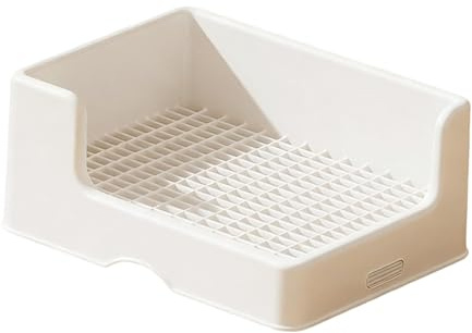 Wyhqgn Litter Tray Toilet Tray Pet Cage Small Accessory Guard Easy Cleaning Suitable for Rodents Toilet Training I, 41x31x17.5cm