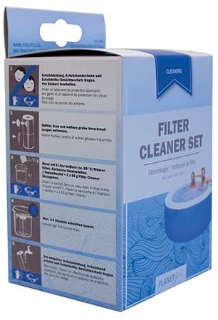 EDENEA - Kit nettoyant Cartouche filtrante pour Spa - 3 Sachet de 100g