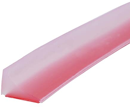 Barrera de Agua para Ducha, Barrera de Agua para Fregadero, 100 cm, Translúcido Tira de Retención de Agua Autoadhesiva para Bañera, Esquinas, Fregadero, Cocina, Baño