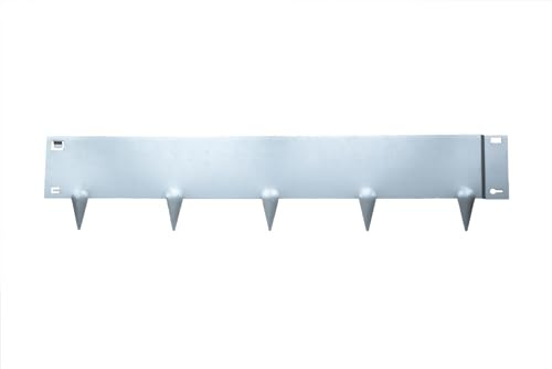 Wovar Rasenkante Metall 24 x 106 cm Flexibel - Pro Stück- Beetumrandung - Beetbegrenzung - Beeteinfassung
