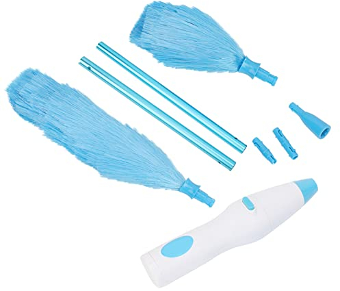 Plumero Eléctrico, Plumero De Mano Plegable De 180 °, Cepillo De Adsorción Automática Multifunción para Polvo, Plumero Eléctrico, Persianas para Ventanas, Herramienta De Limpieza De Muebles