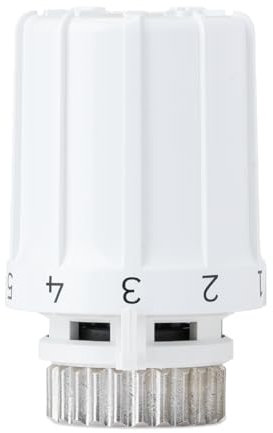 Honeywell Home thermostatic radiator head with easy grip, M30 x 1.5 connection, white