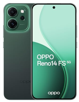 Oppo Reno14 FS 5G Dual Sim 12GB RAM 512GB - Luminous Green
