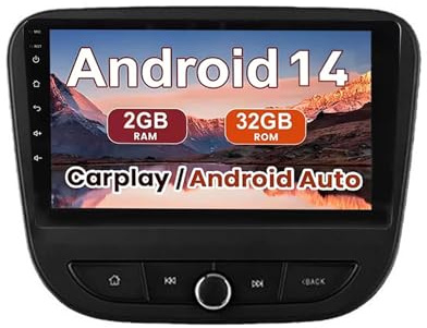 Autoradio Android da 9 per Chevrolet Malibu 2015-2022, CarPlay, Bluetooth, navigazione GPS, WiFi, USB, SWC, FM, 1G+32G, impianto stereo, lettore multimediale touchscreen.
