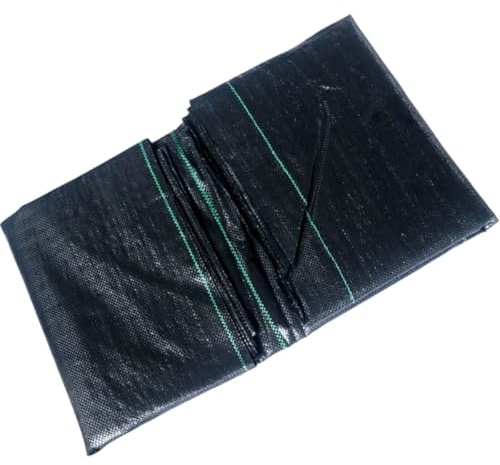 DIYEAH Tela de Jardín Resistente para Caminos y Macizos, Control de Malezas y Drenaje, 500 X 100 CM, Fabricada en PE