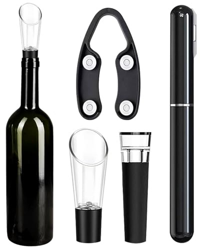 Luftpump vinöppnare – enkel korköppnare, perfekt för resor, bar, restaurang, bröllop och andra firanden