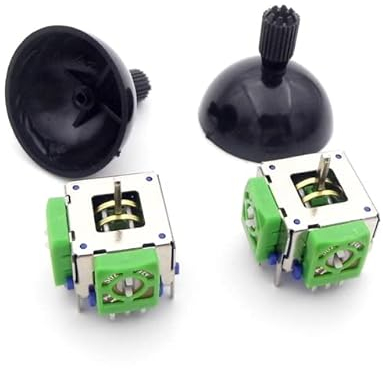 Zubehör für Spielzeug STKS Throttle Richtung Rocker Stick Joystick 5k Potentiometer Kompatibel mit RC Boot Auto Hubschrauber Sender Fernbedienung DIY (Color : Auto Return)