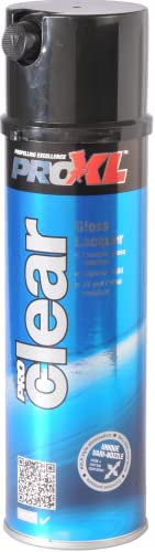 for ProXL 2K Clear Lacquer Spray 500ml Large Aerosol