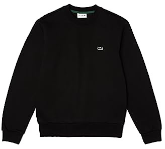 Lacoste Sweatshirt Classic Fit Homme , Noir, XXL