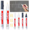 badaren 6 Stück Fugenstift Fliesen, Fugenstift Fugenmörtel, Fugenstift Weiß, Fugenstift Grau, Fliesen Stift Fugenmarker für Fliesen Wand Boden von Fliese Badezimmer Küche(3*Weiß+ 3*Dunkelgrau)