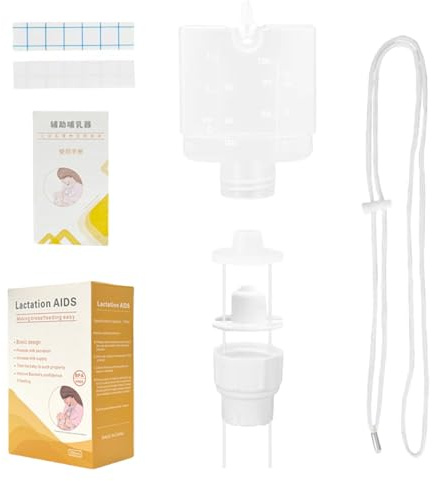 Asistente de alimentación infantil para nuevos padres, herramienta de lactancia de silicona suave, ayuda de lactancia, succión ajustable, manual de asistente de enfermería para recién nacidos