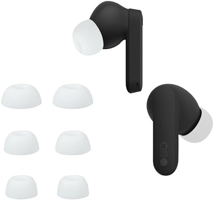kwmobile 6X Embout Compatible avec CMF by Nothing Nothing Ear (a) - Embouts de Rechange en Silicone - 3 Tailles