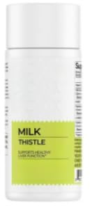 Milk Thistle - Lever Detox & Reparation Support, Antioxidantion - Inositol & Pueraria, Stöd leverhälsa, icke-GMO, glutenfri