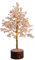 Cura della casa Albero di cristallo Cristalli e pietre Albero di cristallo decorativo Regali di cristallo Albero di pietre preziose Albero di Natale Albero reale (300 perline Albero di quarzo rosa)