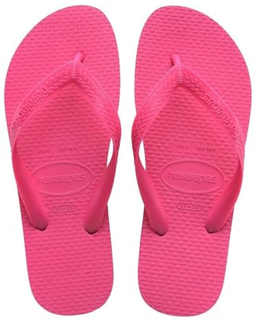 Havaianas Top Color (Mini Me) Enfants unisexes Tongs Rosa Flux 25/26 EU