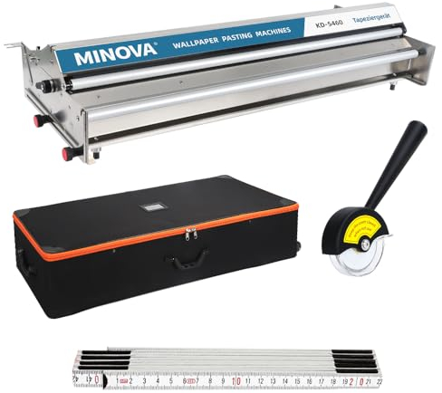 MINOVA tapetseringsmaskin KD-5460 limmaskin arbetsbredd 60 cm