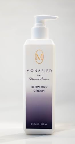 Monafied Blow Dry Cream 8.5 fl oz, Hair Styling Product