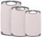 Schneidebrett Set 3-teilig (S/M/L), Schneidebrett mit Marmorimitatstruktur und Saftrillen und rutschfeste Griffe Schneidbrett BPA frei Spülmaschinenfeste Küchenbretter
