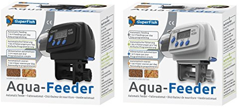 SuperFish Aquarium Futterautomat Aqua Feeder, Farbe:schwarz