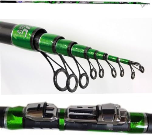 Bolognese Metri 9 Canna Da Pesca Mare Lago Carpa Spigola Carbonio
