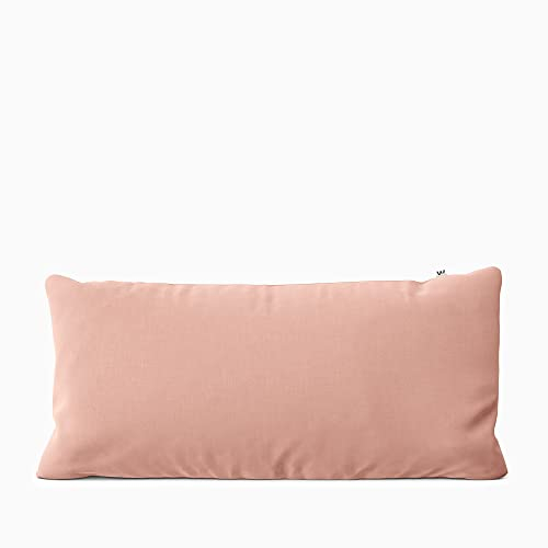 Wolkenfeld Kissenbezug 40x80 Rosa - Baumwolle - Atmungsaktiver Kopfkissenbezug - 1x Kissenhülle mit verdecktem Reißverschluss