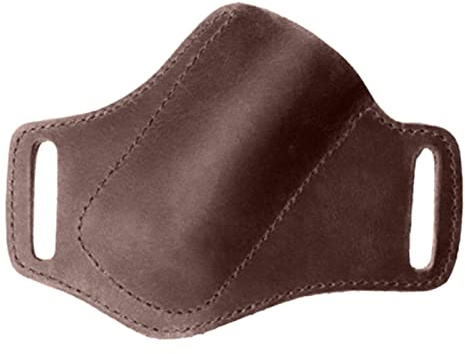 Fowybe Fodero per Clip da Cintura per coltelli - Organizer Tascabile per coltelli | Portacoltelli AntiGraffio da 5 Pollici in Finta Pelle Bovina Resistente all'Usura per coltelli Pieghevoli