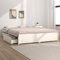Camerina Bett Mit Schubladen Und Stauraum - Weiß 180x200 cm - Tagesbett Mit Bettkasten 3103529
