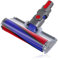 iRobacc Softwalze Bodendüse Zubehör für Dyson V8(SV10) V10(SV12) V11(SV14) V15 Staubsauger, Elektrischer Soft Roller Bürste Aufsatz für Harte Böden