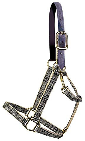 5/A Baker Breakaway Halter with Full Leather Crown 1 Large